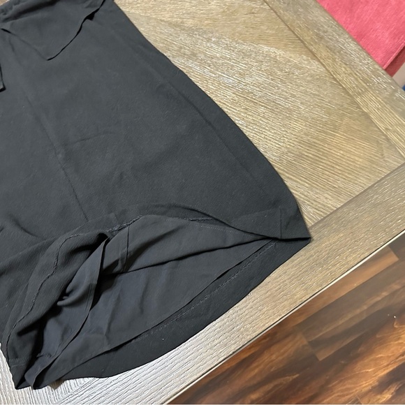 NWT Charles Henry Crepe Off The Shoulder Cocktail Mini Dress, Size Small, Black - Picture 6 of 16